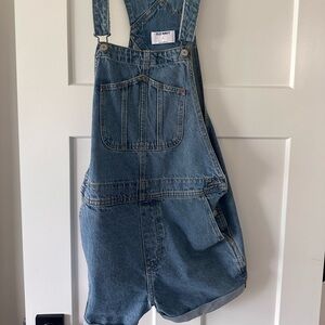 Old Navy denim short overalls